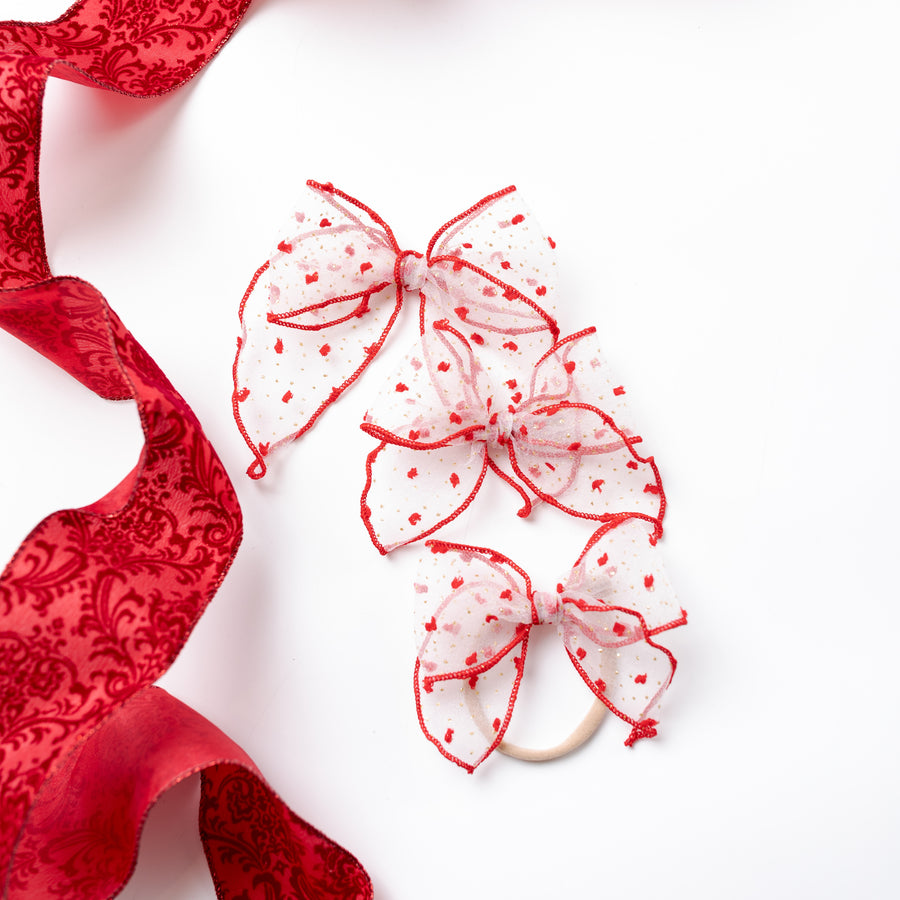FABLE Christmas Bows Headbands 2 Sizes