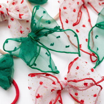 FABLE Christmas Bows Headbands 2 Sizes