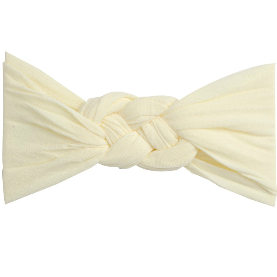 Sailor Knot Nylon Headwrap - Ivory