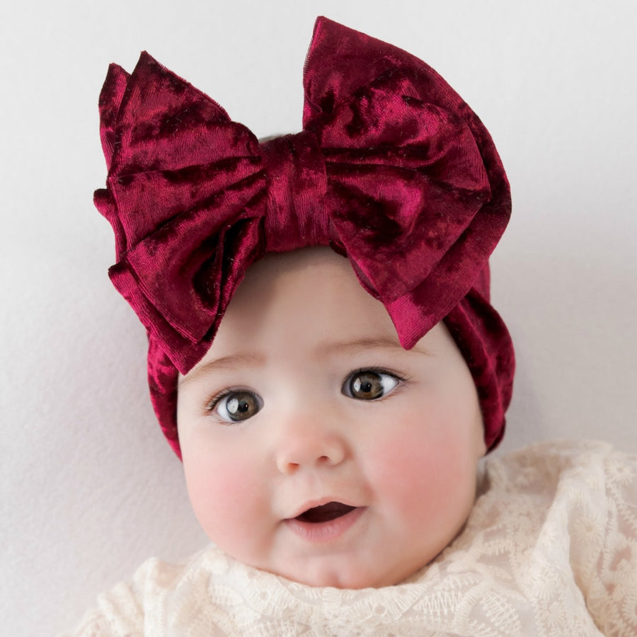 EVE Bow Velvet Headwrap - 12 Colors