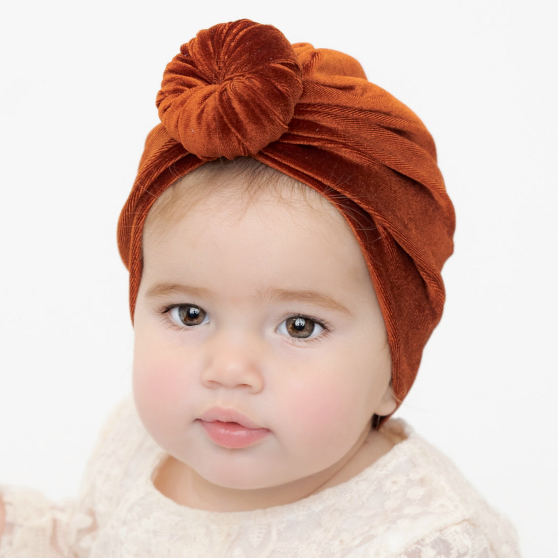 Turban ROUND KNOT VELVET Hats 12 Colors