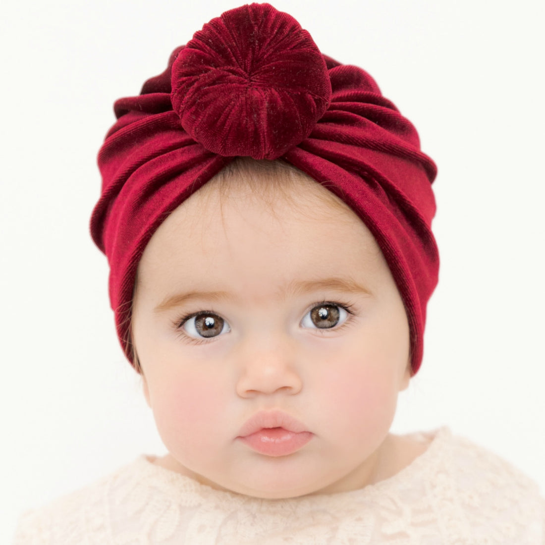 Turban ROUND KNOT VELVET Hats 12 Colors