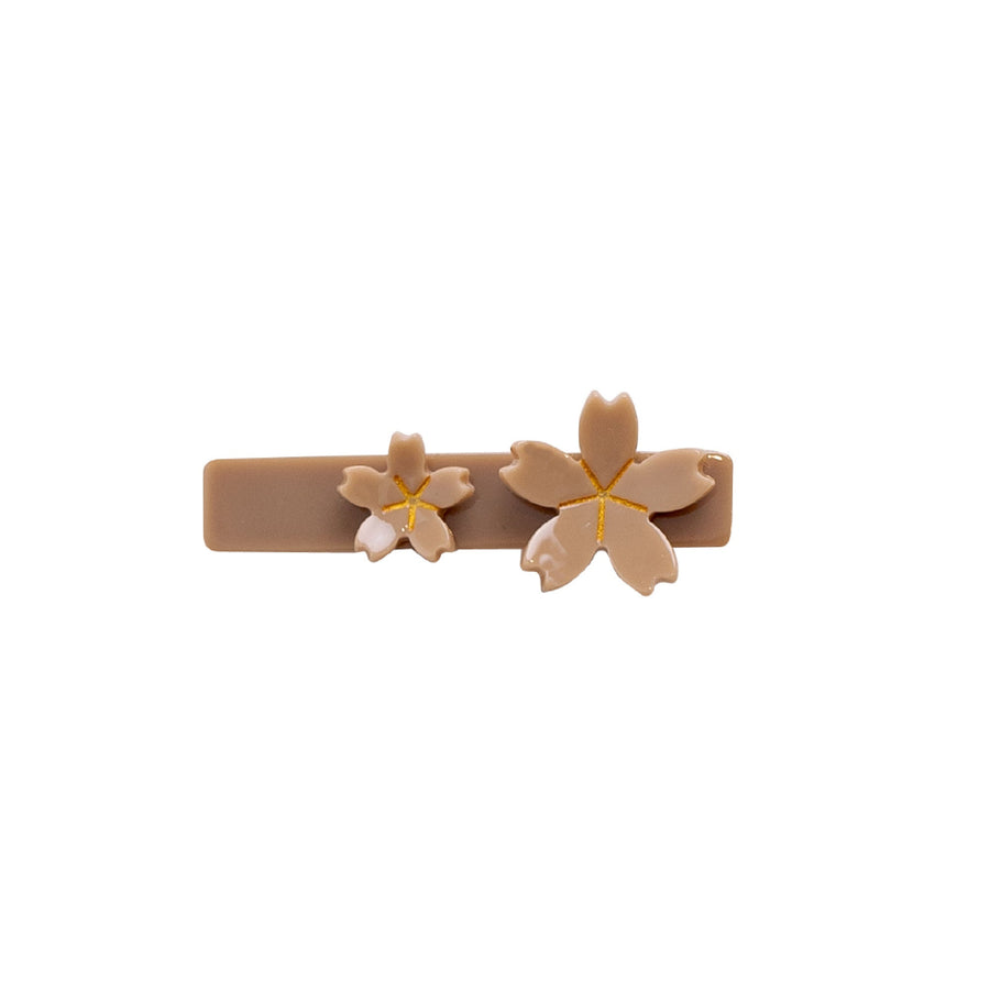 DOUBLE FLOWER CLIP NON SLIP CLIP - 10 Colors