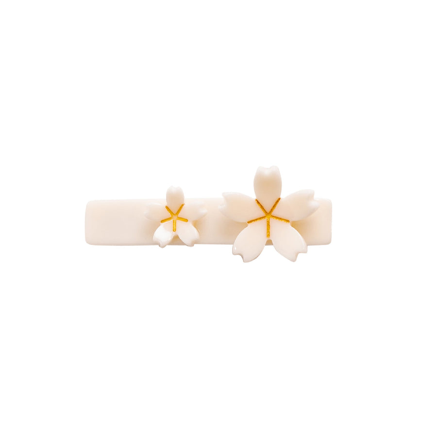 DOUBLE FLOWER CLIP NON SLIP CLIP - 10 Colors