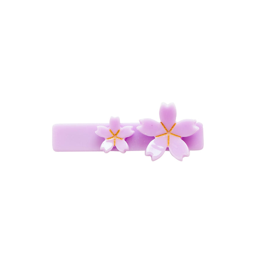 DOUBLE FLOWER CLIP NON SLIP CLIP - 10 Colors