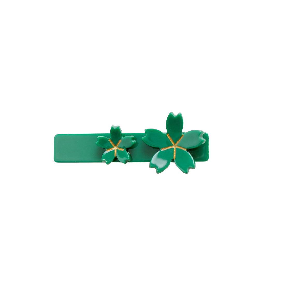DOUBLE FLOWER CLIP NON SLIP CLIP - 10 Colors