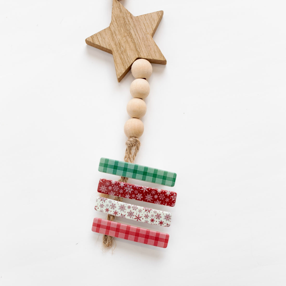 LET IT SNOW NON SLIP Christmas CLIPS  Set of 4