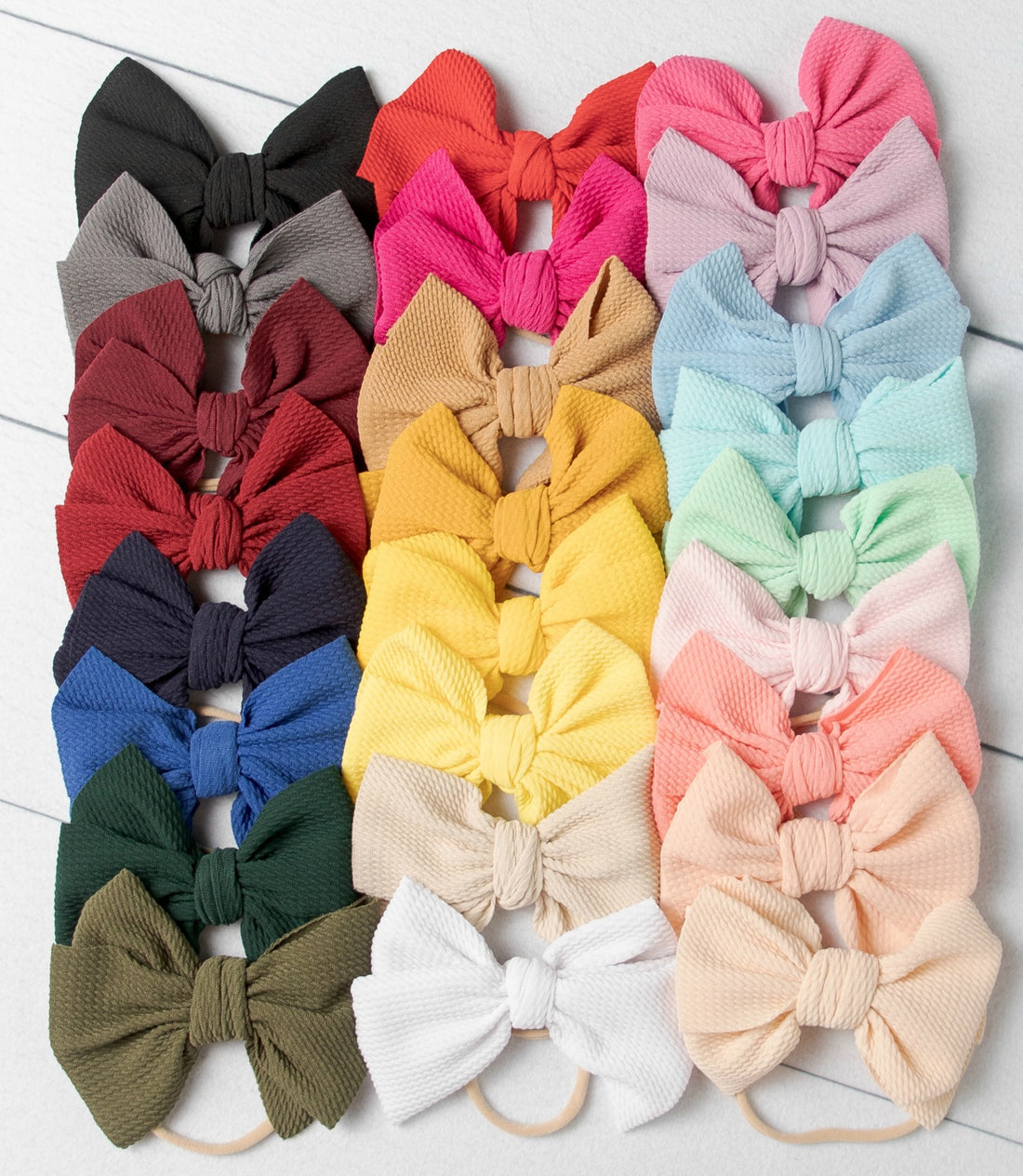 Kira Nylon Headbands - 25 Colors
