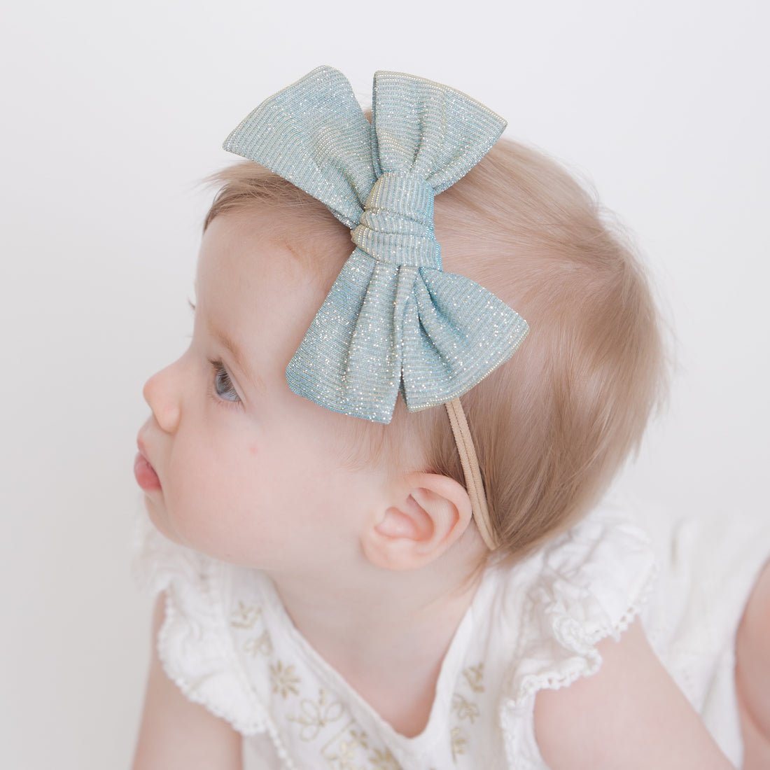 Bree Sparkle Bows Headbands - 5 Colors 3 Sizes