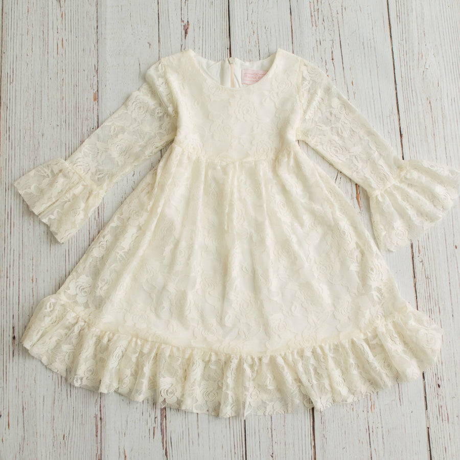Isabella Dress - Ivory #234