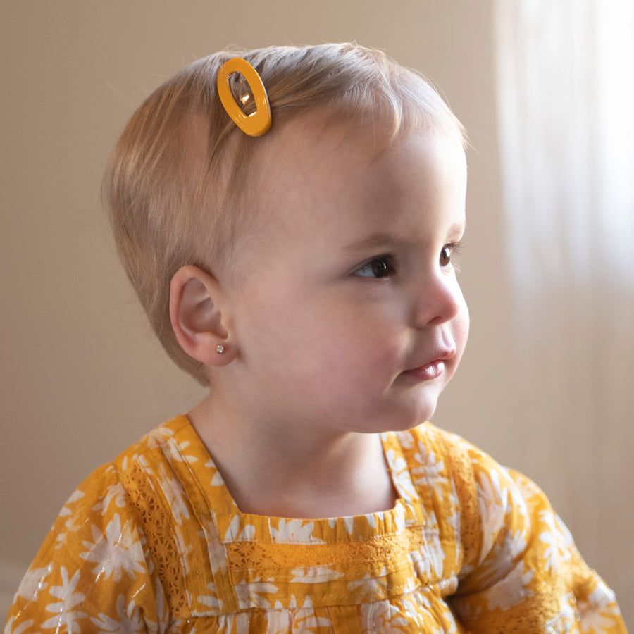 Glossy SIERRA SNAP Hair Clip - 28 colors