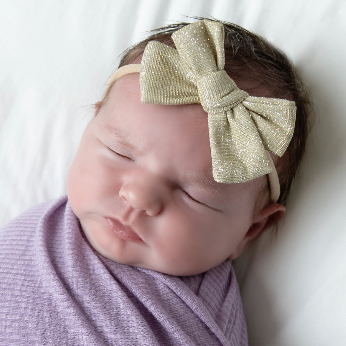 Bree Sparkle Bows Headbands - 5 Colors 3 Sizes