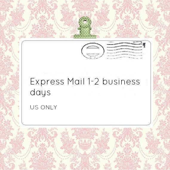 Express Mail 1-2 Business Days - Think Pink Bows