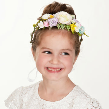 Abigail Flower Girl Crown
