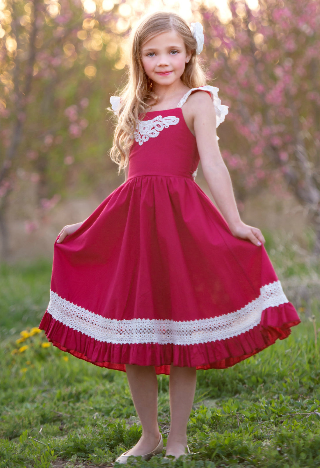 Matilda Dress - Raspberry #221