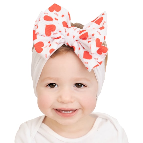 Lola Wide Nylon Headbands - Valentine Styles