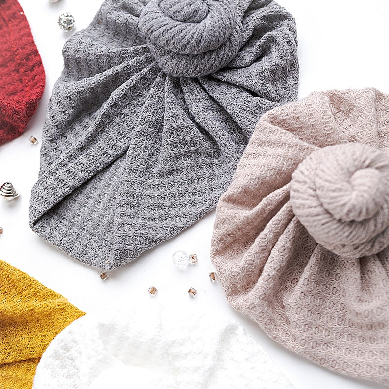 LYNN Turban ROUND KNOT Hats - 10 Colors
