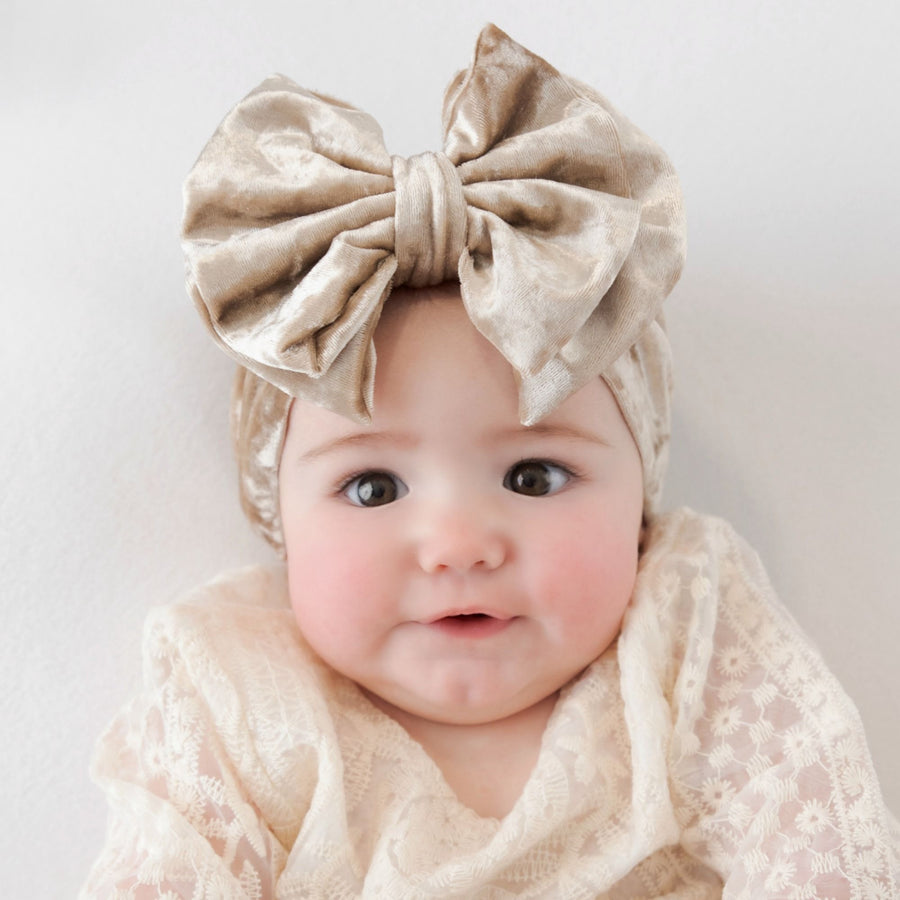 EVE Bow Velvet Headwrap - 12 Colors