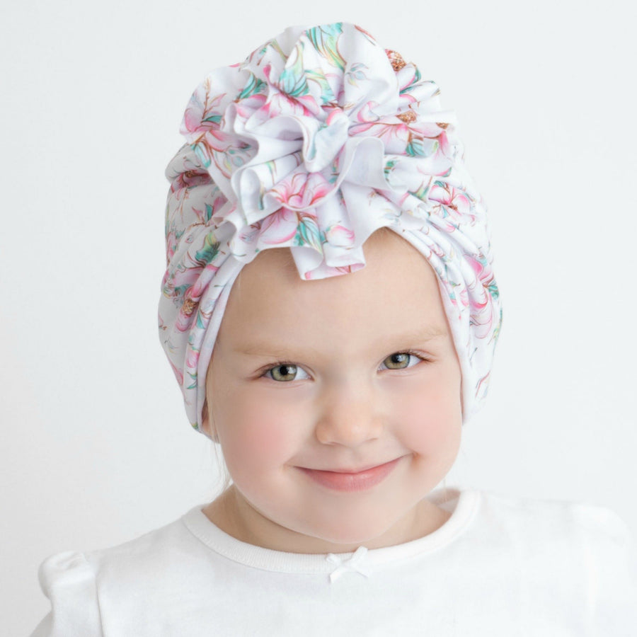 Turban FLOWER Hats 7 PRINTS